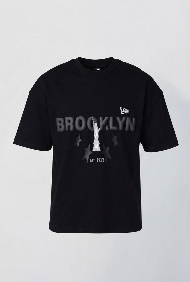 HIGH QUALITY WHITE BROKLYN T-SHIRT T'EES  view 2